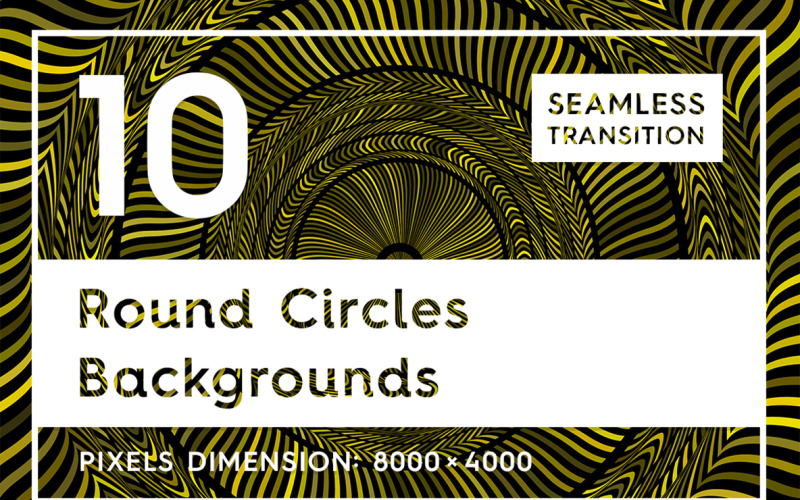 10 Round Circles Background