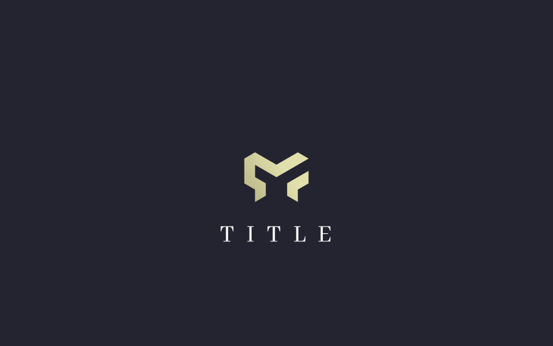Download Шаблон логотипа "Luxury MF Logo Template" / Luxury MF Logo Template - Шаблон логотипа на тему графика mf logo,abstract,mark,icon,symbol,gold,premium,luxury,cuisine,hotel,designer,fashion,boutique,black,minimal,geometry,elegant,line,elite