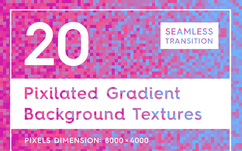 Download Background "20 Seamless Pixilated Gradient Textures Background" / 20 Seamless Pixilated Gradient Textures Background - Background на тему графика pixilated gradient texture,pixilated gradient background,pixilated gradient pattern,pixilated gradient surface,pixilated gradient backdrop,background,texture,seamless,pattern,pixilated,abstra