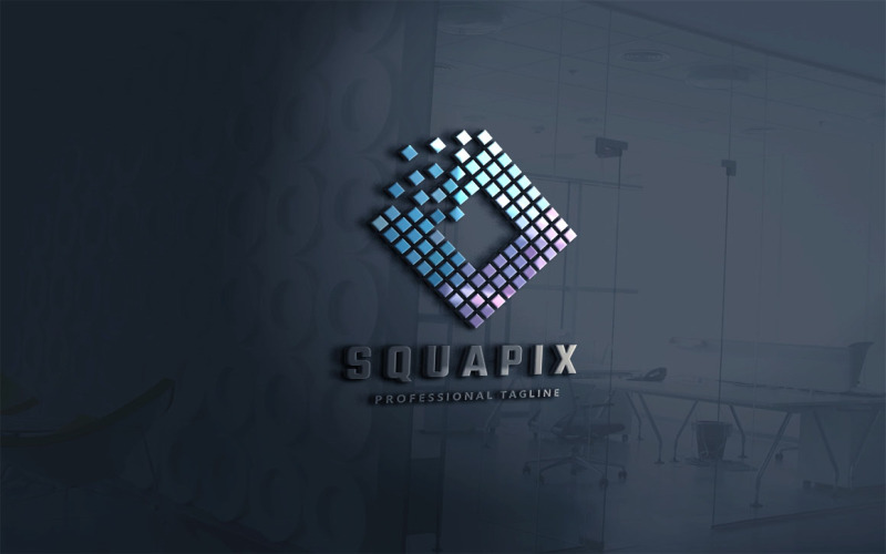 Squapix徽标模板