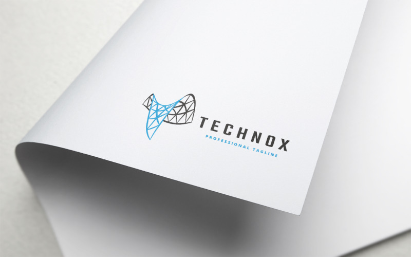 Technox Letter T Logo sjabloon