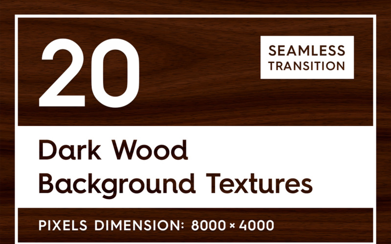 20 безшовні темного дерева текстури фону