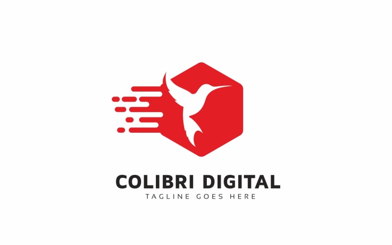 Colibri Digital Logo Template