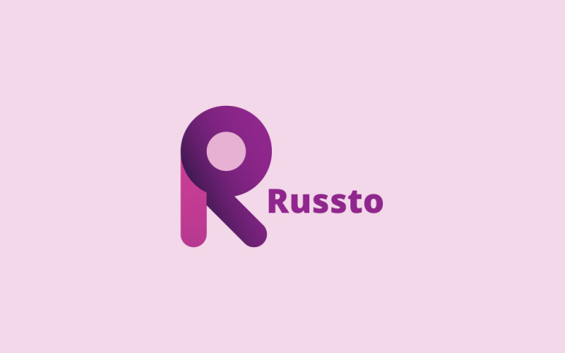 Sjabloon voor brief R Logo