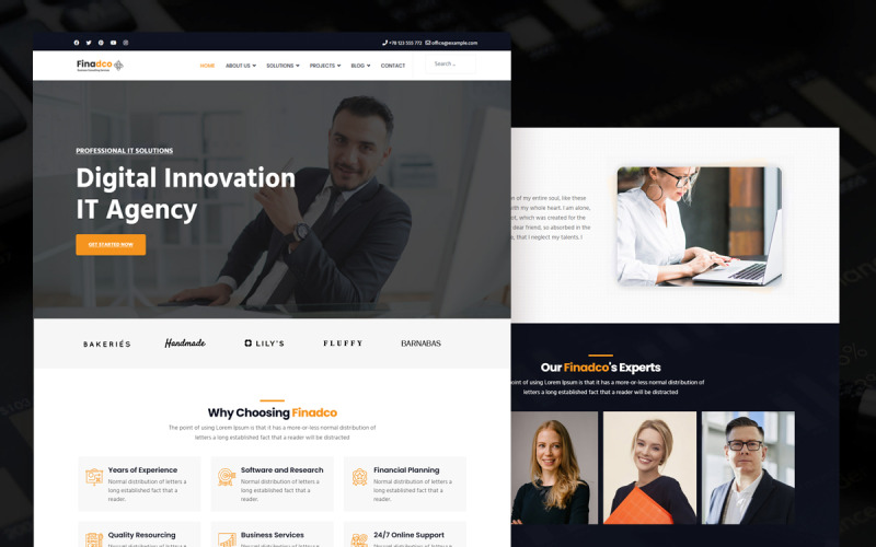 Finadco – doradztwo biznesowe i profesjonalny szablon Joomla 6