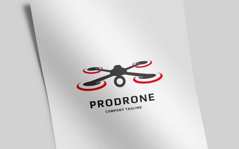 Profesyonel Drone Logo Şablonu