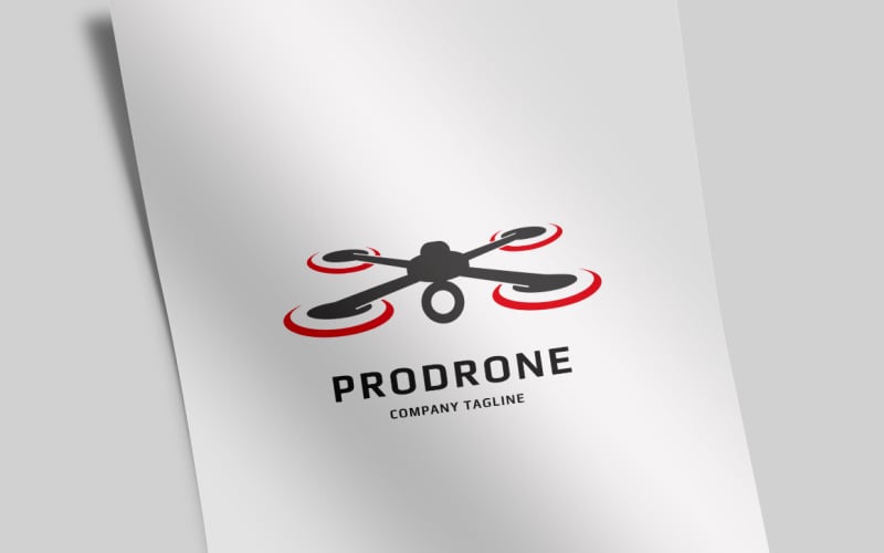 Szablon Logo profesjonalnego drona