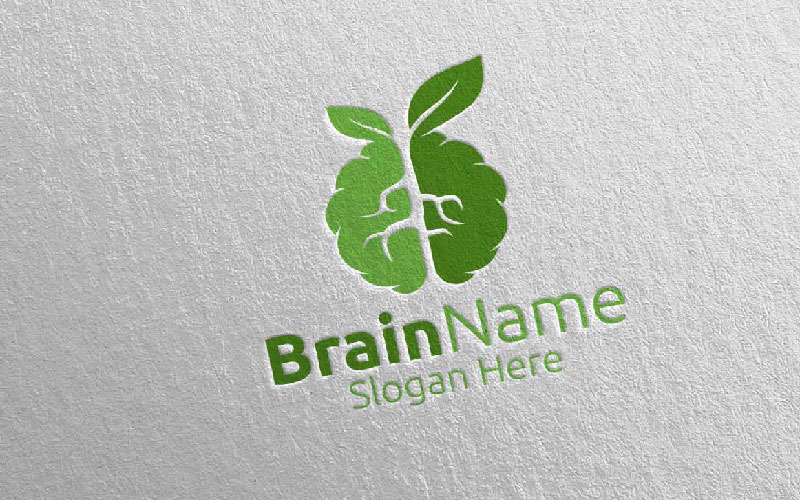 Download Шаблон логотипа "Eco Brain with Think Idea Concept 49 Logo Template" / Eco Brain with Think Idea Concept 49 Logo Template - Шаблон логотипа на тему графика brain,logo,data,electronic,internet,computer,web,brainstorm,brainwash,programmer,tech,technology,media,multimedia,psychology,artificial intelligence,it,mechanic,mind,idea