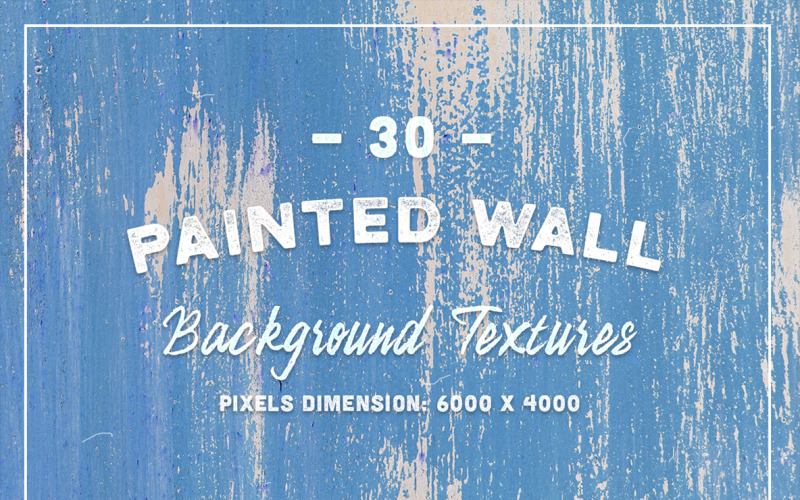 30原始的彩绘的墙纹理背景