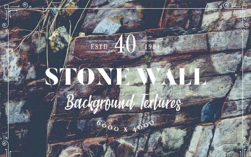 40 Steinmauer Texturen Hintergrund