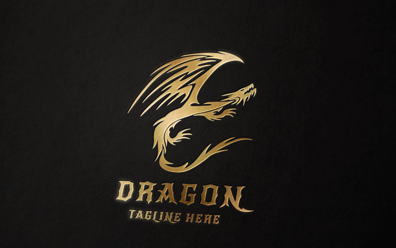 Download Шаблон логотипа "Dragon Logo Template" / Dragon Logo Template - Шаблон логотипа на тему графика adventure,ancient,blaze,circular,conquest,creature,dangerous,dragon,dragon logo,dragons,fire,flame,gaming,history,illusion,imagination,japanese,legend,mystical,myth