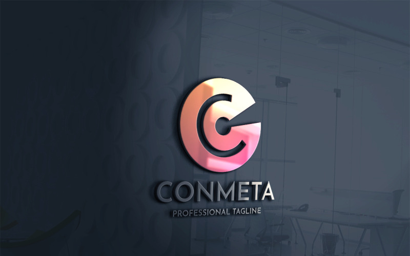 Modèle de logo lettre C