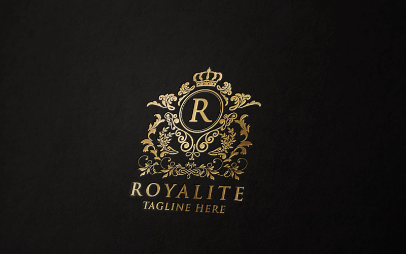 Royalite logó sablon