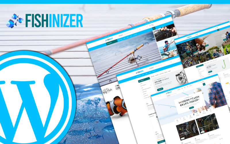 Fishinizer | Tema de WordPress para pesca y accesorios marinos
