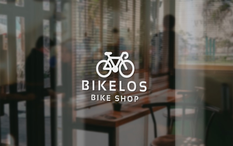 Modèle de logo de vélo