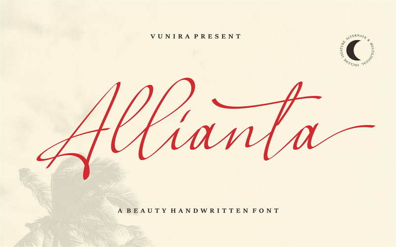 Allianta | Uma fonte de beleza escrita à mão