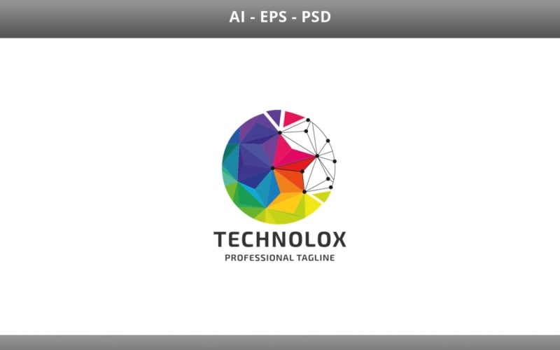 Plantilla de logotipo Technolox