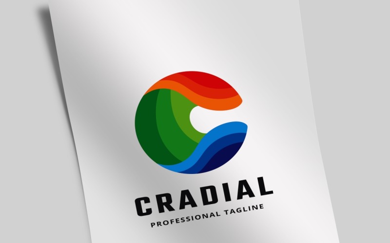 Creative Radial Logo Template #114306 - TemplateMonster