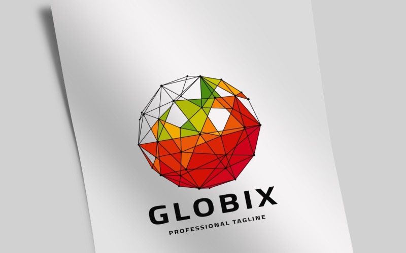 Globix Logo šablona