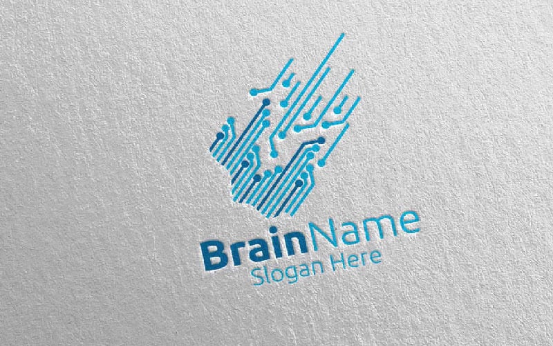 Download Шаблон логотипа "Human Brain with Think Idea Concept 62 Logo Template" / Human Brain with Think Idea Concept 62 Logo Template - Шаблон логотипа на тему графика brain,logo,data,electronic,internet,computer,web,brainstorm,brainwash,programmer,tech,technology,media,multimedia,psychology,artificial intelligence,it,mechanic,mind,idea