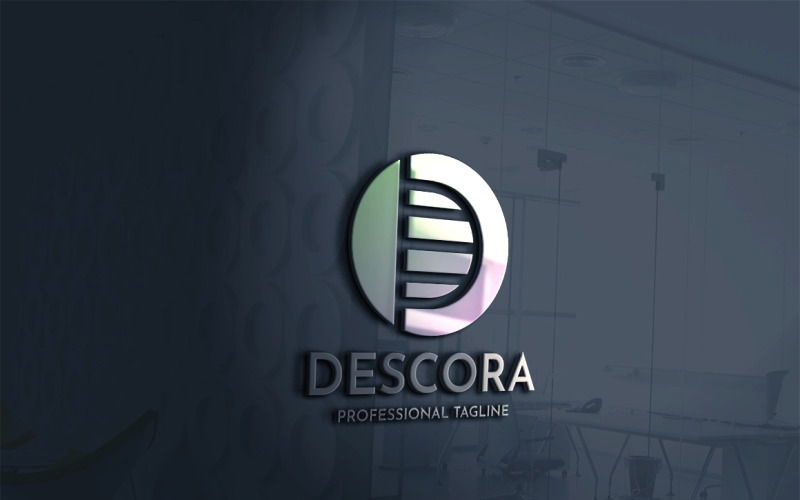 Download Шаблон логотипа "Letter D Logo Template" / Letter D Logo Template - Шаблон логотипа на тему графика agency,brand,branding,business,creation,creative,d letter,d logo,data,design,developer,development,digit,digital,divide,firm,identity,letter,letter d,matrix