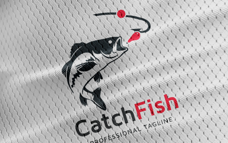 Download Шаблон логотипа "Catch Fish Logo Template" / Catch Fish Logo Template - Шаблон логотипа на тему графика bait,bass,black bass,boat,environment,fish,fish logo,fish on,fisherman,fishhook,fishing,fishing logo,float,lake,natural,ocean,outdoor,perch,professional,rapala