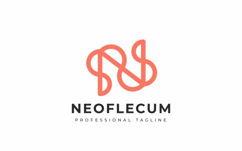 Download Шаблон логотипа "N Letter Line Logo Template" / N Letter Line Logo Template - Шаблон логотипа на тему графика alphabet,blue,business,company,initial,letter,letter n,line,lines,name,nano,new,new year,professional