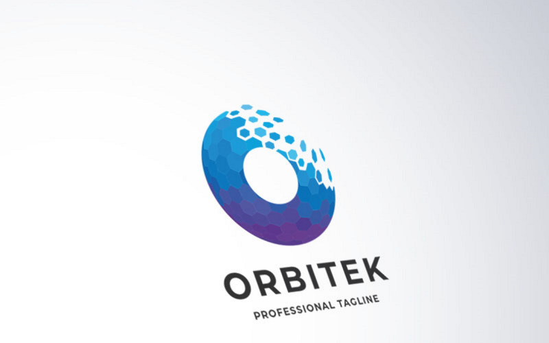 Download Шаблон логотипа "Orbitek Letter O Logo Template" / Orbitek Letter O Logo Template - Шаблон логотипа на тему графика box,blue,brainstorm,builder,circular,consultant,corporate,creativity,data,development,digital,entertainment,gaming,hexagon,letter,media,mosaic,network,o letter,o logo