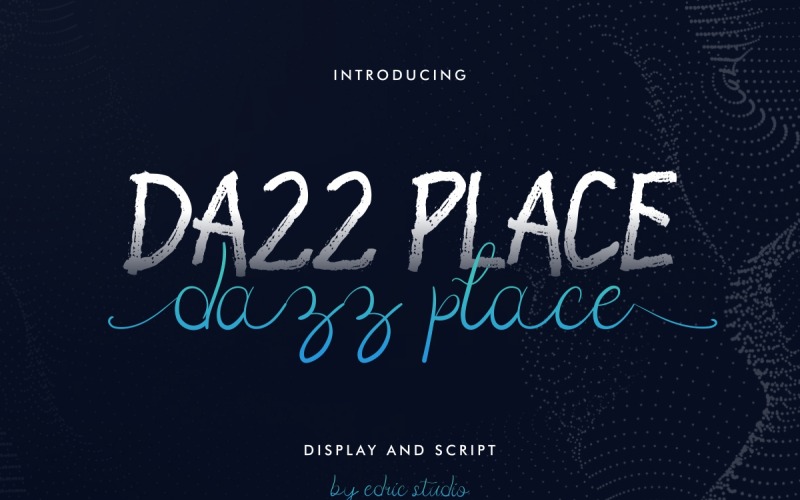Dazz Place betűtípus