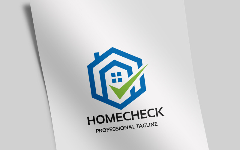 Download Шаблон логотипа "Home Check Logo Template" / Home Check Logo Template - Шаблон логотипа на тему графика architecter,branding,build,builder,building,business,clean,company,construction,corporate,eco,elegant,home,house,house check,locator,nature,professional,property,real estate