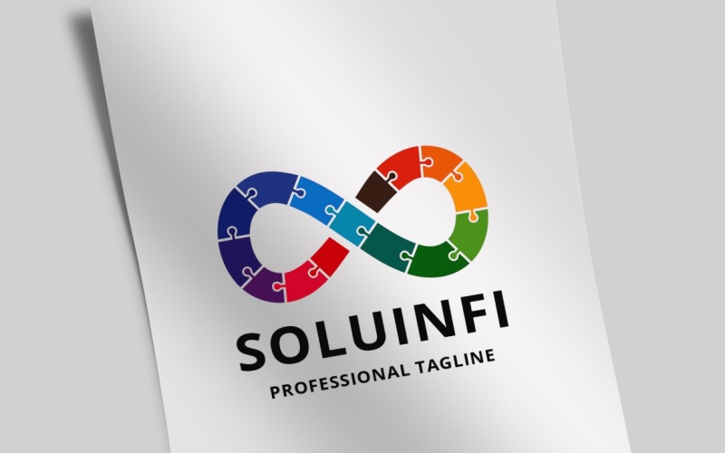 Çözüm Infinity Logo Şablonu