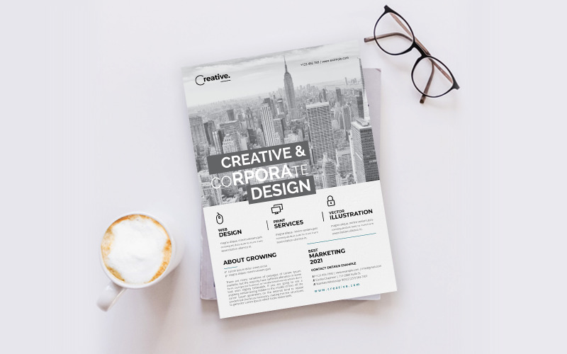 Download Фирменный стиль "Cilen Flyer - Corporate Identity Template" / Cilen Flyer - Corporate Identity Template - Фирменный стиль template,flyer,business,modern,poster,corporate,design,a4,creative,simple,company,print,style,concept,element,sales,icon,idea,elegant,stylish