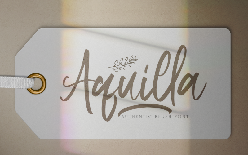 Download Шрифт "Aquilla - Brush Cursive Font" / Aquilla - Brush Cursive Font - Шрифт на тему графика script,modern,calligraphy,font,typography,handlettering,brush,handwritten,handwritting,whimsical,elegant,vintage,authentic,logotype,casual
