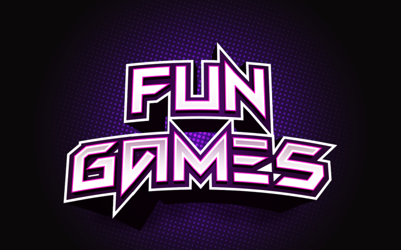 Download Шрифт "Fun Games - Futuristic Display Font" / Fun Games - Futuristic Display Font - Шрифт на тему графика sans,sansserif,display,decorative,futuristic,techno,scifi,typography,logotype,multilingual,displaysans,esport,various,modern