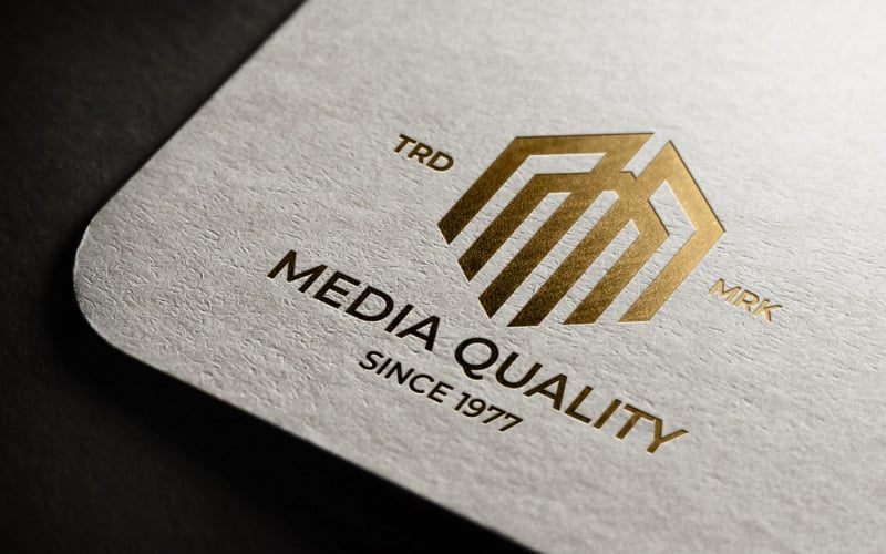 Download Шаблон логотипа "Media Quality Letter M Logo Template" / Media Quality Letter M Logo Template - Шаблон логотипа на тему графика app,agency,creative,design studio,eco,event,line logo,letter m,magic,market,marketing,master,matrix,media,modem,motor,multimedia,music,network,product