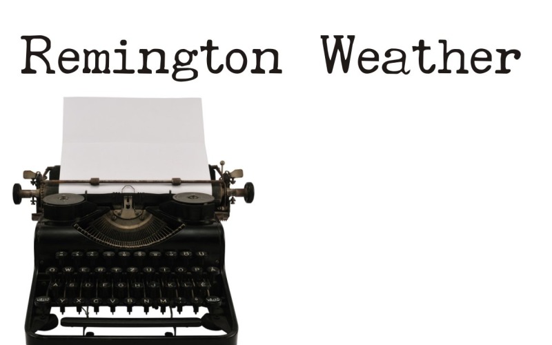 Remington Weather Font