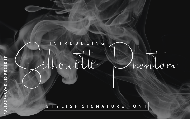 Download Шрифт "Silhouette Phantom Font" / Silhouette Phantom Font - Шрифт на тему графика script,hand written,hand lettered,hand lettering,signature font,wedding font,save the date
