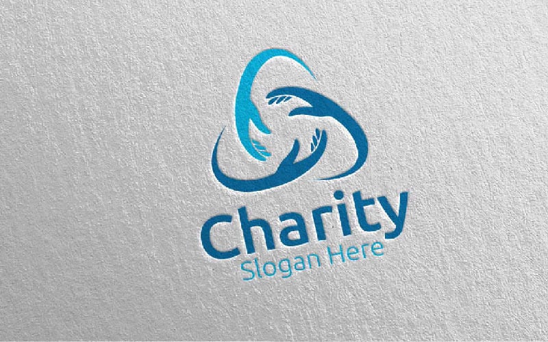 Download Шаблон логотипа "Charity Hand Love 78 Logo Template" / Charity Hand Love 78 Logo Template - Шаблон логотипа на тему графика charity,logo,care,caring,donate,donation,foundation,give,hand,help,love,aid,health,voluntary,church,organization,medical,clinic,volunteer,heart