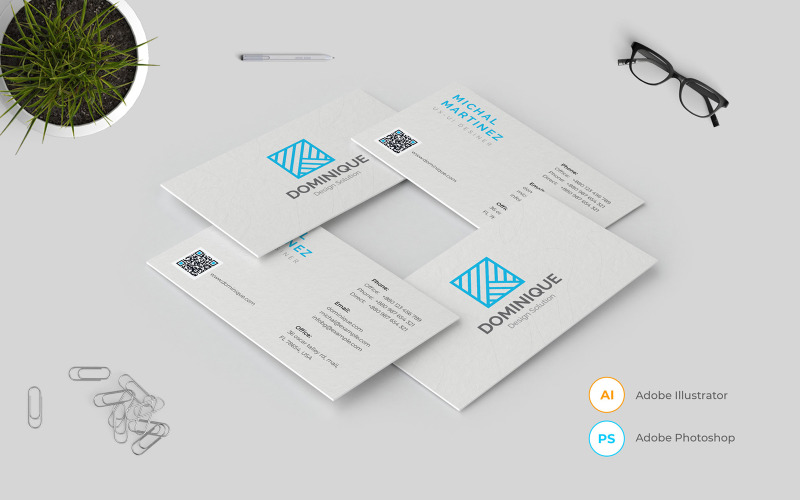 Download Фирменный стиль "Creative Business Card - Corporate Identity Template" / Creative Business Card - Corporate Identity Template - Фирменный стиль на тему графика business card,card,template,modern,graphic,design,corporate,company,office,branding,brand card
