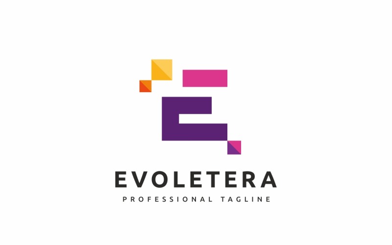 Download Шаблон логотипа "Evoletera E Letter Logo Template" / Evoletera E Letter Logo Template - Шаблон логотипа на тему графика abstract,box,brand,branding,business,creativity,cube,cubic,cubical,design,dimension,e letter,e logo,ecommerce,evolution,expert,expertise,extreme,gaming,hexagon