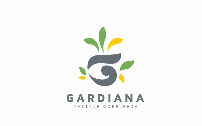 Download Шаблон логотипа "Garden G Letter Logo Template" / Garden G Letter Logo Template - Шаблон логотипа на тему графика environment,g logo,g symbol,garden,gardening,go green,green,leaf,letter,letter g,natural,nature,plant