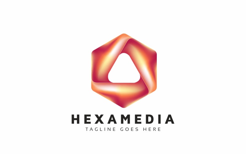 Download Шаблон логотипа "Hexagon Media Logo Template" / Hexagon Media Logo Template - Шаблон логотипа на тему графика agency,box,brand,branding,business,colorful,corporate,creation,cube,cubical,entertainment,firm,group,hexa,hexagon,identity,media,media center,modern,multimedia