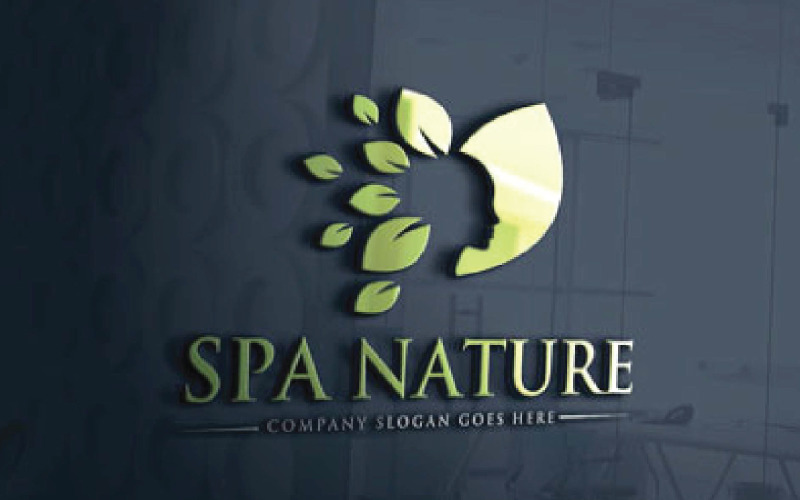 Download Шаблон логотипа "Spa Nature Salon Logo" / Spa Nature Salon Logo - Шаблон логотипа на тему графика beauty,butterfly,cosmetic,doctor,medical,resort,spa,wellness,women,yoga,cosmetics,fashion,female,flower,flowers,minimalist,clinic,skincare,hair