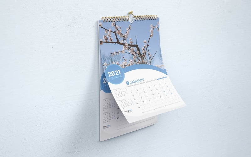Download Planner "Twelve Pages Wall Calendar 2021 Planner" / Twelve Pages Wall Calendar 2021 Planner - Planner на тему графика calendar,calendar 2021,corporate calendar,creative calendar,date,day,new year,office,printready,stationery,vertical calendar,wall,wall calendar,wall calendar 2021,week starts sunday,week vari