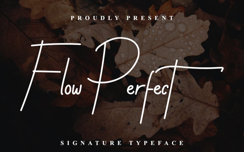 Flow Perfect betűtípus