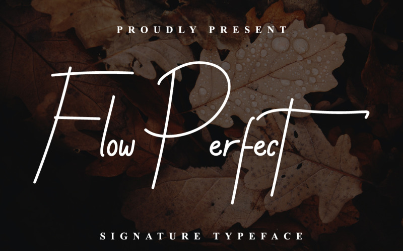 Flow Perfect Font
