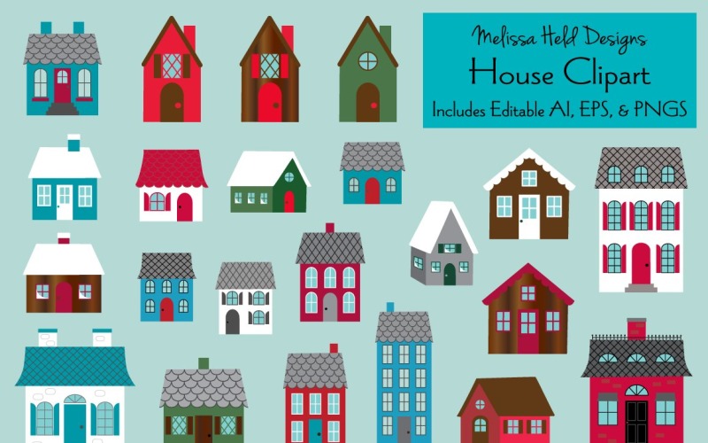 Download Иллюстрация "House Vector Clipart - Illustration" / House Vector Clipart - Illustration - Иллюстрация на тему графика building,cabin,chalet,fashioned,georgian,home,house,mansion,roof,shingle,town,village,apartment building,old fashioned,architecture,printable,clipart,vector,graphic,illustration