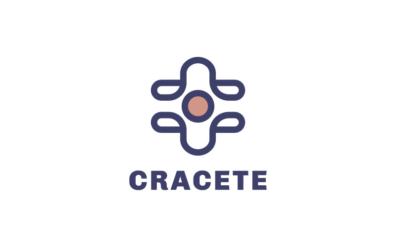 Download Шаблон логотипа "Abstract Flat Line Logo Template" / Abstract Flat Line Logo Template - Шаблон логотипа на тему графика abstract,app,art,brand,branding,business,card,circle,clean,company,corporate,creative,design,digital,emblem,flat,geometric,graphic,icon,idea