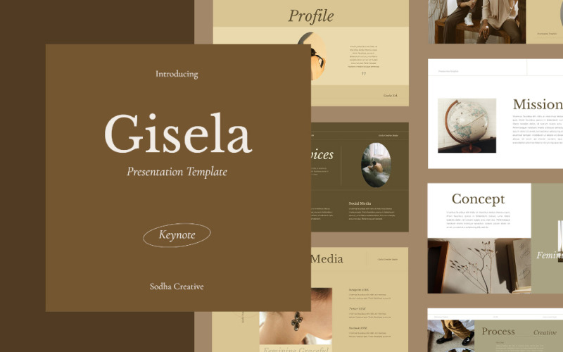 Gisela - Modello di Keynote