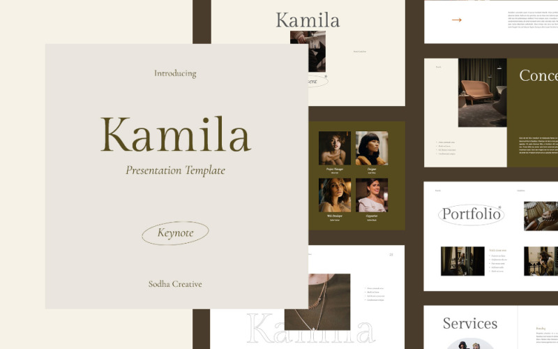 KAMILA - Modello di Keynote